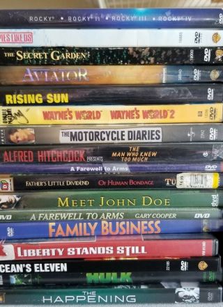 34 COMEDY,  DRAMA,  ACTION DVD ' S,  some rare titles,  great shape 2