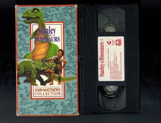 Stanley And The Dinosaurs (rare Vhs 1989) Oop