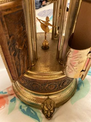 Reuge Swiss Lipstick Cigarette Holder Carousel Music Box Rare Vintage 2