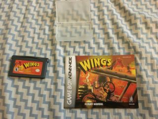 Wings For Gameboy Advance Authentic Rare