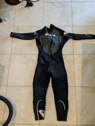 Quiksilver Wetsuit 5/2 Large Hyperstretch II Rarely 2