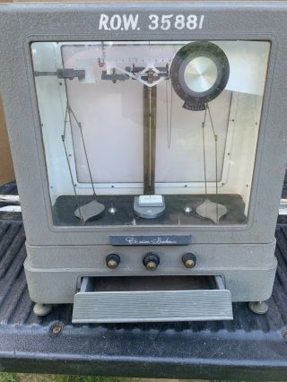 Rare Christian Becker Chainomatic Analytical Balance Scale Stainless Steel