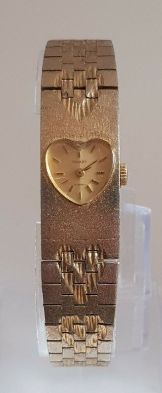 Vintage 1960s Chalet 17 Jewels Ladies Mechanical Watch.