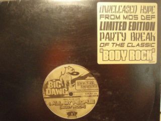 Mos Def - All My People (body Rock) (12 ") 1998 Rare