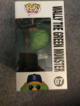 Funko Pop MLB Mascots Wally The Green Monster VAULTED RARE 2014 Release 2