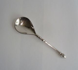 Rare Guild Of Handicraft Sterling Silver Planished Spoon 1965 Arts Crafts