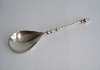 RARE GUILD OF HANDICRAFT STERLING SILVER PLANISHED SPOON 1965 ARTS CRAFTS 3
