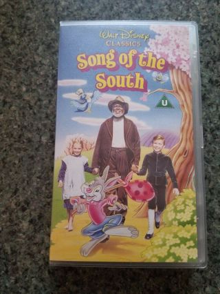 Rare Walt Disney Classics - Song Of The South - Pal/vhs Cassette Tape Uk Version