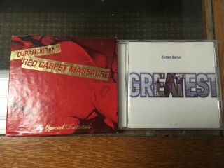 Duran Duran Red Carpet Massacre Box Set Cd Dvd Rare Out Of Print Oop,  Greatest