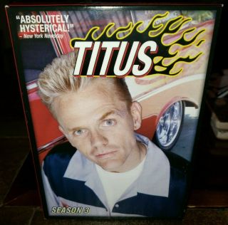 Titus - Season Three (dvd,  2006,  4 - Disc Set) Rare Out Of Print Dvd