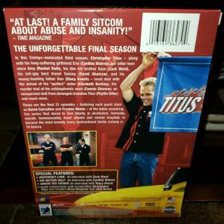 Titus - Season Three (DVD,  2006,  4 - Disc Set) Rare Out Of Print DVD 2