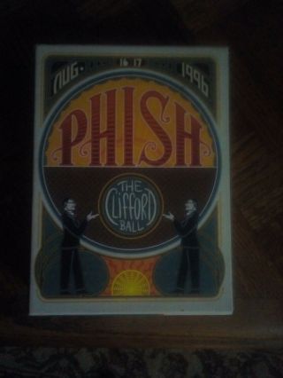 Phish Clifford Ball Dvd Box Set 1996 Pollock Jambands Trey Anastasio Rare