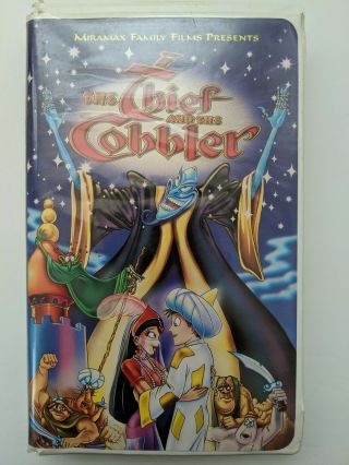 " The Thief And The Cobbler " Vhs (4631) Clamshell Rare Animated Film