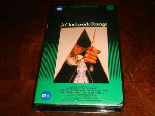 Rare Stanley Kubrick A Clockwork Orange Betamax Beta Video Tape Malcolm Mcdowell