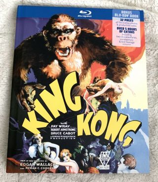 King Kong [1933] - Digibook (blu - Ray) Collectors Edition Very Rare