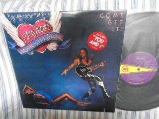 Rare Oop Rick James & Stone City Band Lp Vinyl Come Get It Funk 1978 You And I