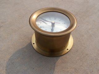 Bell Clock Co Ship’s Clock Brass 5 Inch Quartz