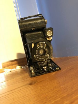 Rare Antique Kodak No.  2 Folding Autographic Brownie Film Camera A - 120 Vintage 3