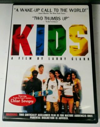 Kids (dvd,  2000,  Larry Clark,  Harmony Korine,  Trimark Home Video) Rare Oop