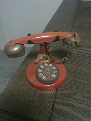 Antique Walt Disney Enterprise Rotory Telephone Very Old And Rare