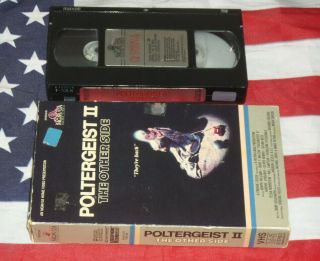 Poltergeist II (VHS,  1986) Horror BIG BOX Part 2 MGM Video Tape RARE 3