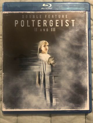 Poltergeist Ii And Iii (2 & 3) Blu - Ray Pre - Owned Rare