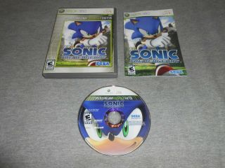 Xbox 360 Game - Sonic The Hedgehog - Complete - Rare