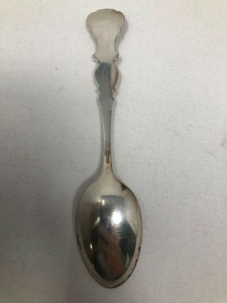 Alvin Sterling Silver Souvenir Spoon Pan American Exposition 1901 Buffalo NY 3