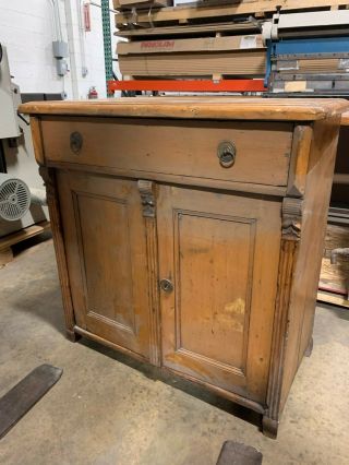 Vintage Wooden Open Cabinet/liquor Cabinet