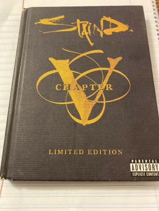 Staind.  Chapter V.  Limited Edition.  Rare.  Cd / Dvd Set.  2005