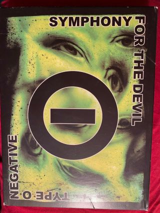 Rare Type O Negative - Symphony For The Devil (dvd,  2006,  Bonus Cd)