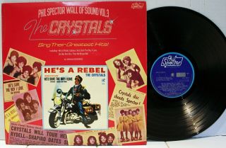 Rare Phil Spector Wall Of Sound Vol.  3 Lp - The Crystals - Uk Import