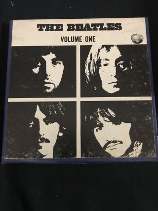 The Beatles White Album Volume One Apple Reel - To - Reel Tape Rare