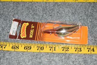 Vintage Old Stock Bomber Model A Fishing Lure