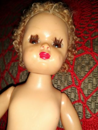 Doll Only - Vintage 10” Tiny Jerri Terri Lee Boy Plastic Walker 1950 