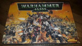 Rare Warhammer 40,  000 1998 3rd Edition Core Starter Set 40k (no Rule Book)