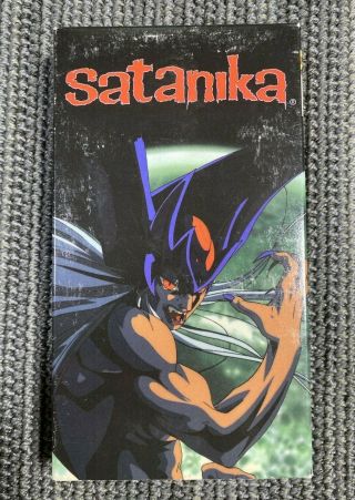 Satanika Anime Pilot Video Cassette (vhs,  1998) Rare Danzig Horror