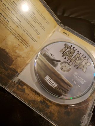 Greatest Tank Battles DVD 2011 2 - Disc Set Military Rare OOP War Documentary open 3