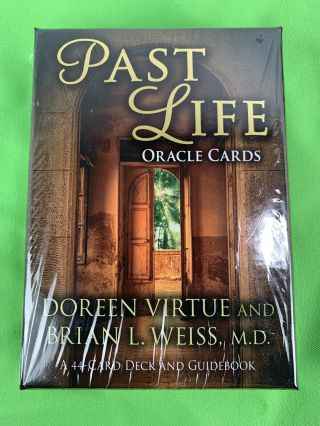 Past Life Oracle Cards Factory Doreen Virtue Brian Weiss Oop Rare