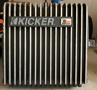 Old School Kicker Zr120 2 Channel Amp,  Amplifier,  Rare,  Vintage