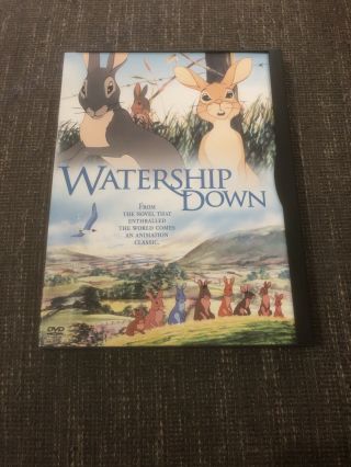 Watership Down (dvd,  2002) Rare,  Oop Animated Classic (1978) Rabbits