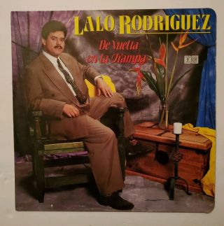 Lalo Rodriguez ‎– " De Vuelta En La Trampa " Lp - 1st Press 1992 Very Rare