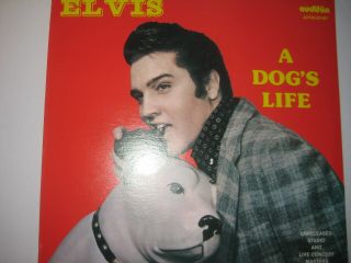 Vinyl Lp Record.  Elvis Presley.  A Dog 