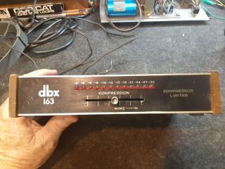 Dbx 163 Compressor Limiter - Vintage,  Rare