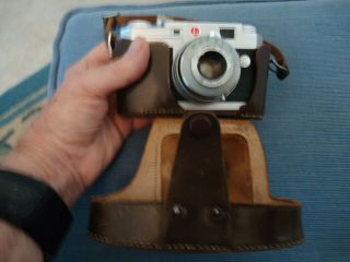 Rare Vintage Petri Kuribayashi 4.  5CM F2.  8 Orikkor 35MM Camera 44313 lens 2