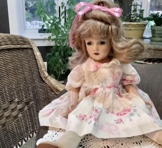 Vintage Arranbee 14” Composition Nancy Doll