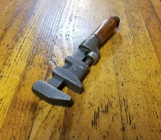 Antique Tools Adjustable Monkey Wrench • Coes Wb 1880 Vintage Railroad Tools ☆us