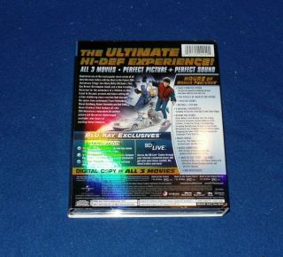 Back to the Future 25th Anniversary Trilogy Blu - Ray RARE Release 6 Disc 2