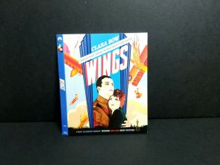 Wings Blu - Ray Slipcover Only.  No Disc Or Case.  Oop Rare.  Clara Bow Academy Award
