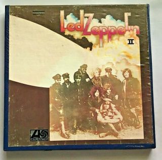Rare Led Zeppelin Led Zeppelin Ii Reel Tape Guaranteed 3 - 3/4ips